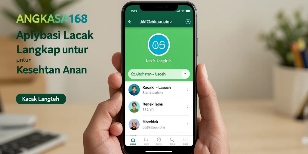 Antarmuka aplikasi ANGKASA168 yang menampilkan pelacakan langkah.