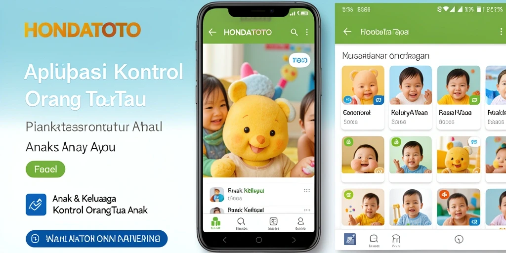 Antarmuka HONDATOTO yang informatif dan mudah digunakan.